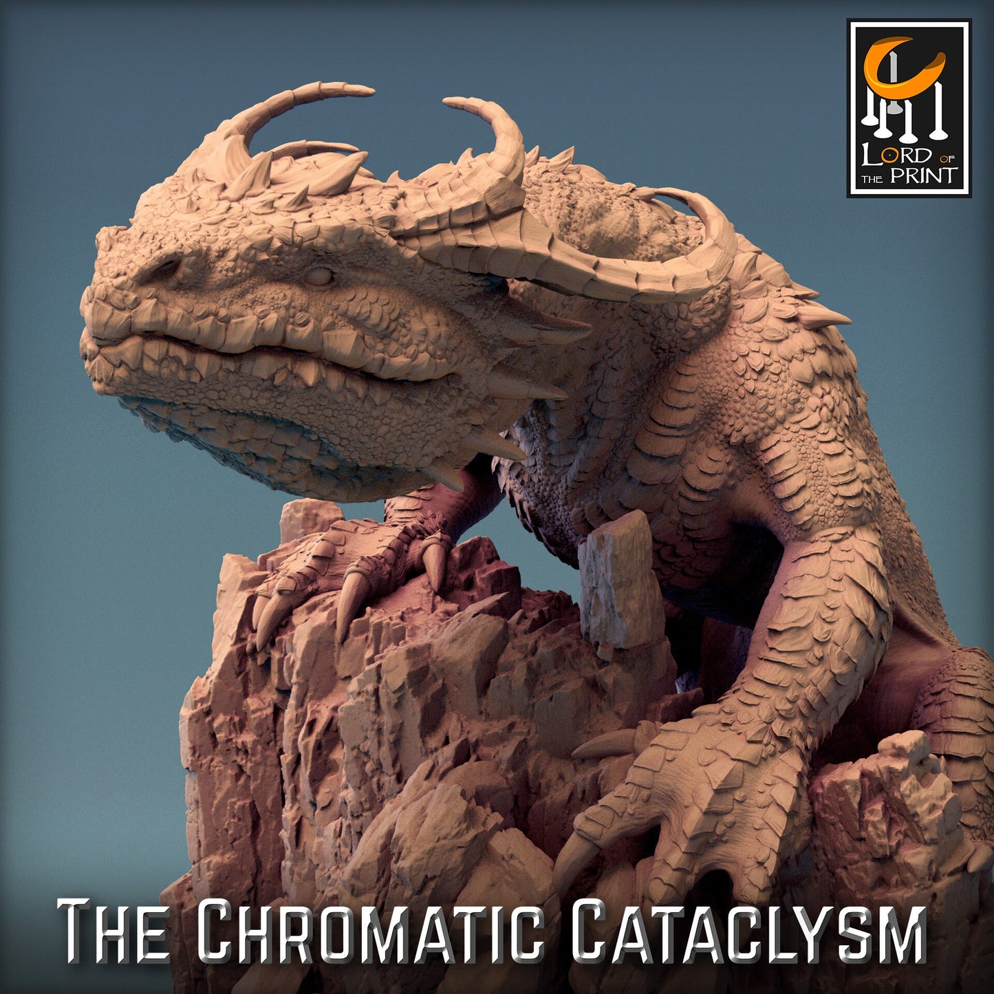Wild Drakes, 3 Poses, Lord of the Print | Dungeons and Dragons | Pathfinder | Table Top RPG | 3D Printed Model