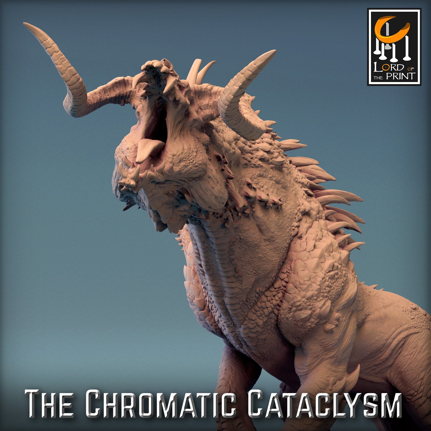 Black Dragon Spawn, Chromatic Cataclysm, Lord of the Print | Dungeons and Dragons | Pathfinder | Table Top RPG | 3D Printed Model