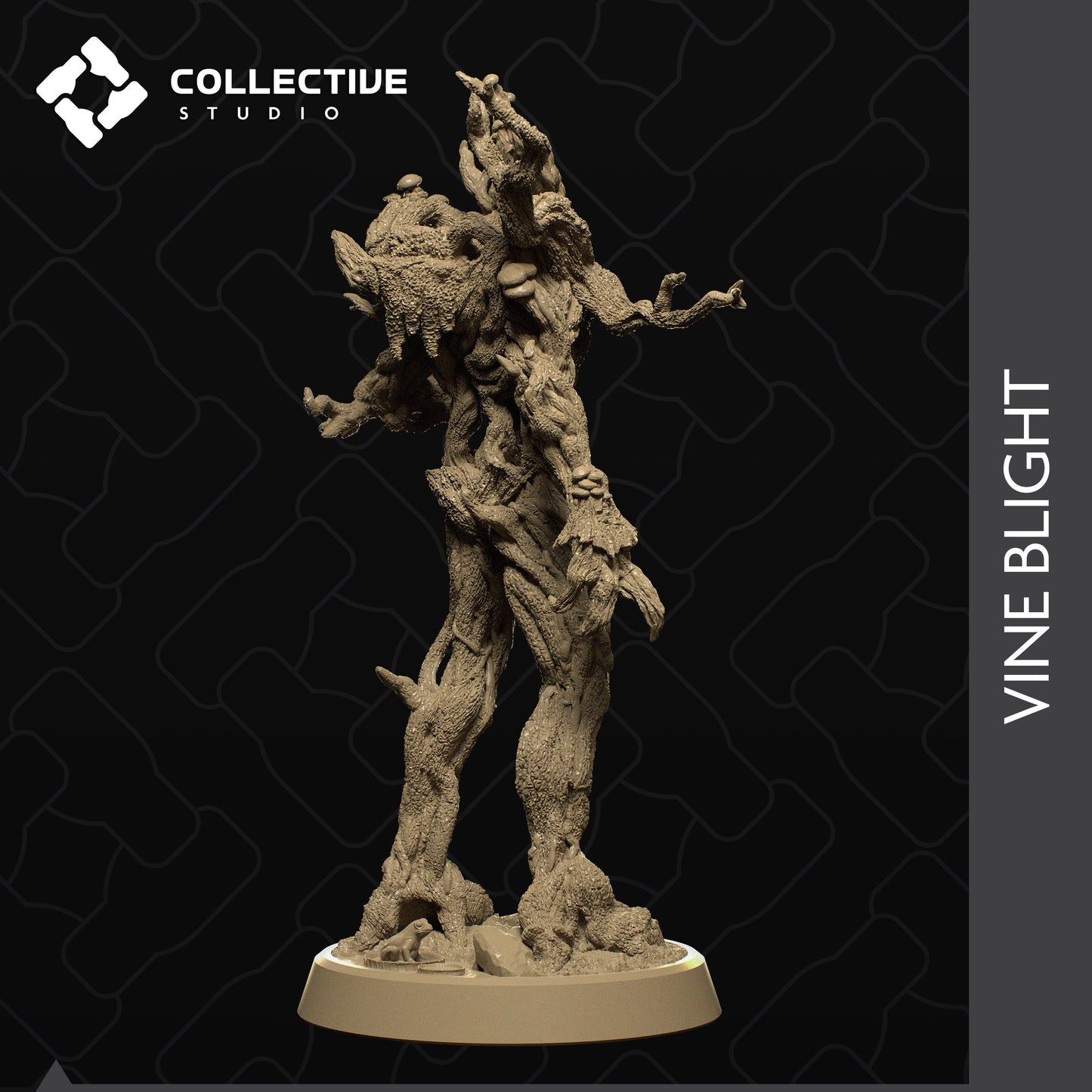 Vine Blight, Collective Studios | Dungeons and Dragons | Pathfinder | Table Top RPG | 3D Printed Model