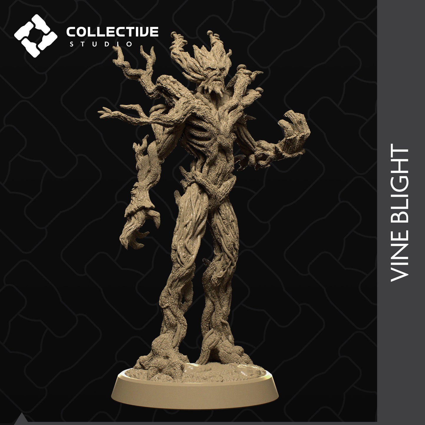 Vine Blight, Collective Studios | Dungeons and Dragons | Pathfinder | Table Top RPG | 3D Printed Model