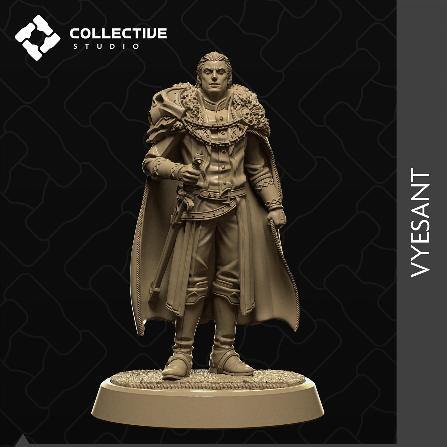 Vyesent, Collective Studios | Dungeons and Dragons | Pathfinder | Table Top RPG | 3D Printed Model