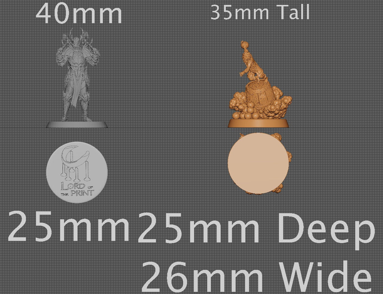 Bulah, Collective Studios | Dungeons and Dragons | Pathfinder | Table Top RPG | 3D Printed Model