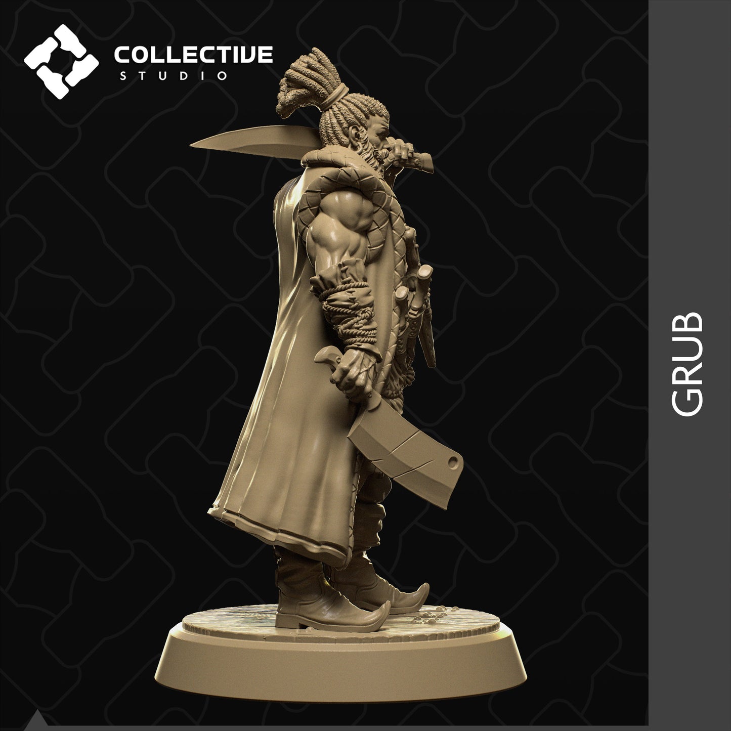 Grub, Collective Studios | Dungeons and Dragons | Pathfinder | Table Top RPG | 3D Printed Model