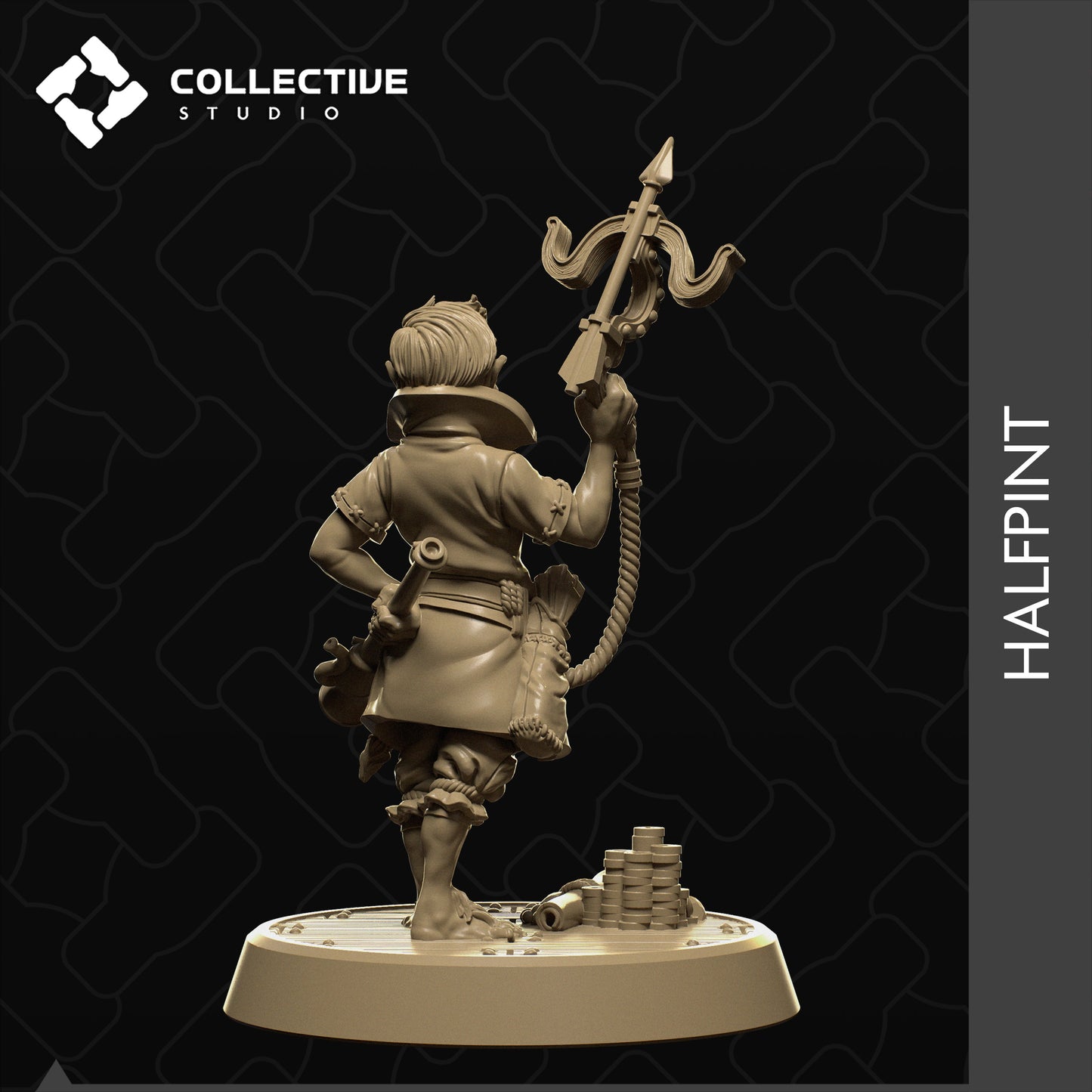 Half Pint, Collective Studios | Dungeons and Dragons | Pathfinder | Table Top RPG | 3D Printed Model