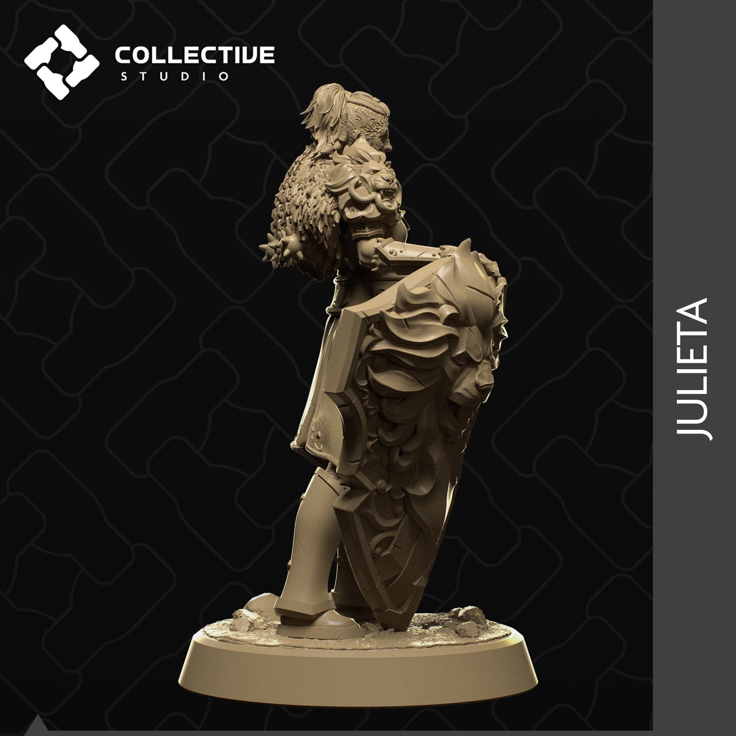 Julieta, Collective Studios | Dungeons and Dragons | Pathfinder | Table Top RPG | 3D Printed Model