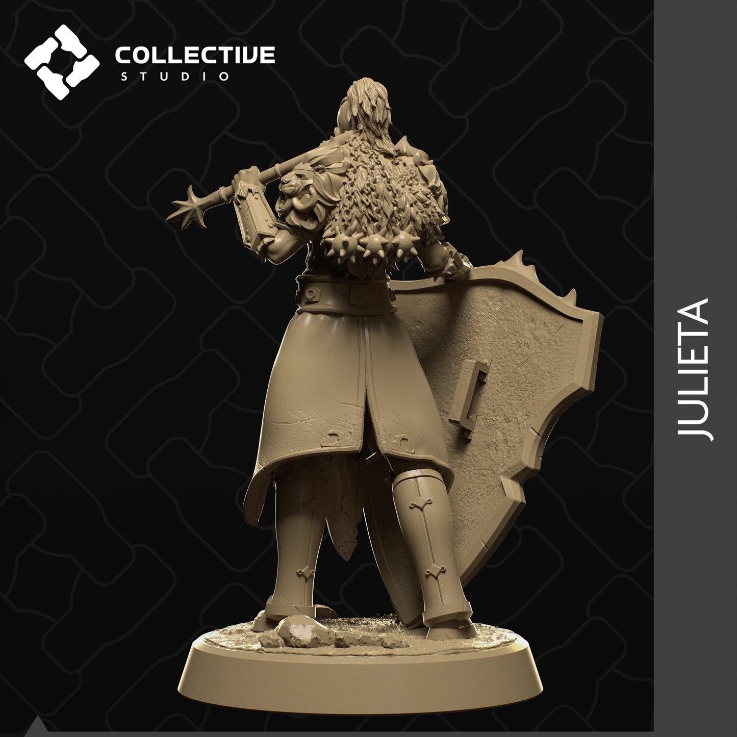 Julieta, Collective Studios | Dungeons and Dragons | Pathfinder | Table Top RPG | 3D Printed Model