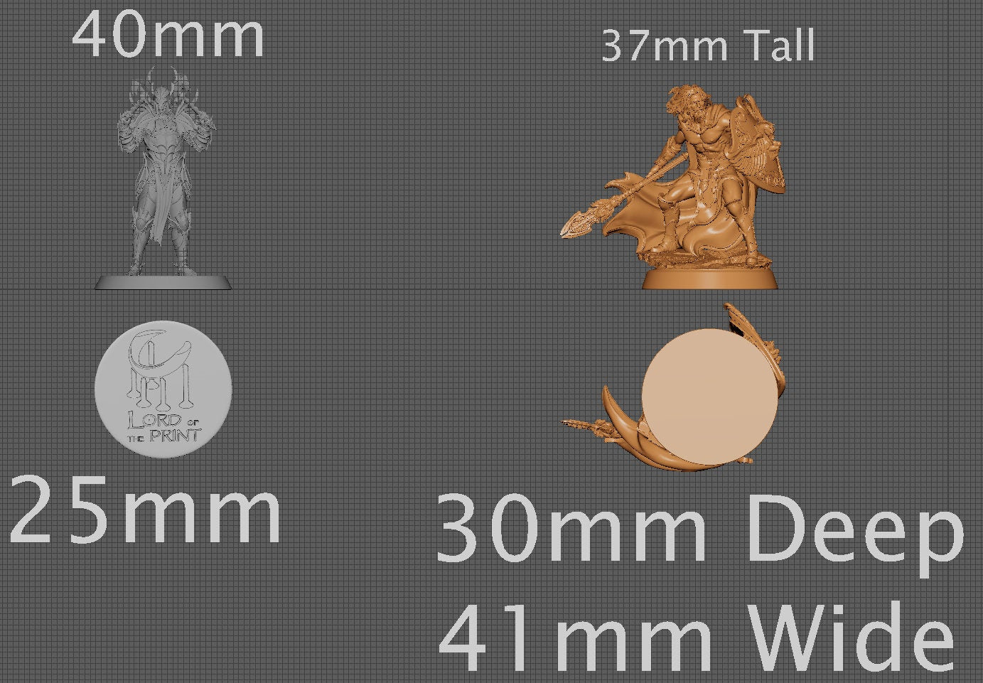 Maraad, Collective Studios | Dungeons and Dragons | Pathfinder | Table Top RPG | 3D Printed Model