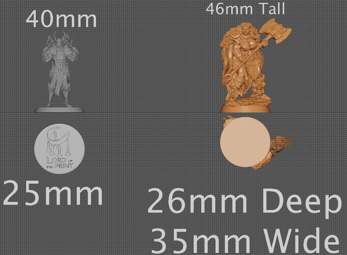 Ghes, Collective Studios | Dungeons and Dragons | Pathfinder | Table Top RPG | 3D Printed Model