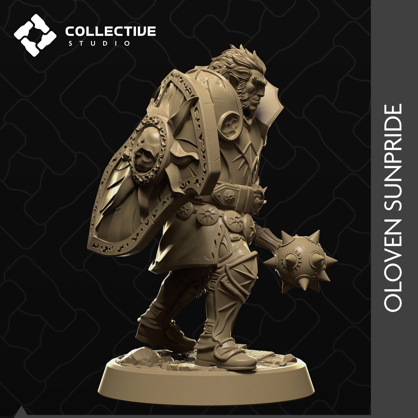 Oloven, Collective Studios | Dungeons and Dragons | Pathfinder | Table Top RPG | 3D Printed Model