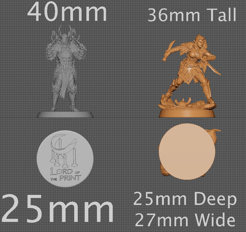 Triel, Collective Studios | Dungeons and Dragons | Pathfinder | Table Top RPG | 3D Printed Model