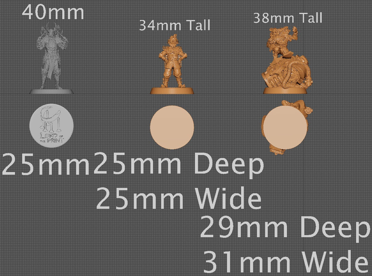 Craig, Gnome, 2 pose options, Collective Studios | Dungeons and Dragons | Pathfinder | Table Top RPG | 3D Printed Model