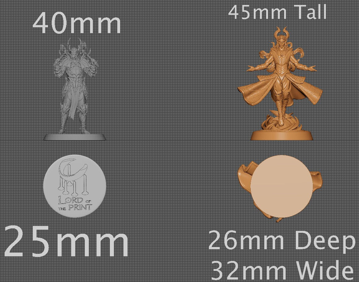 Caleb, Collective Studios | Dungeons and Dragons | Pathfinder | Table Top RPG | 3D Printed Model
