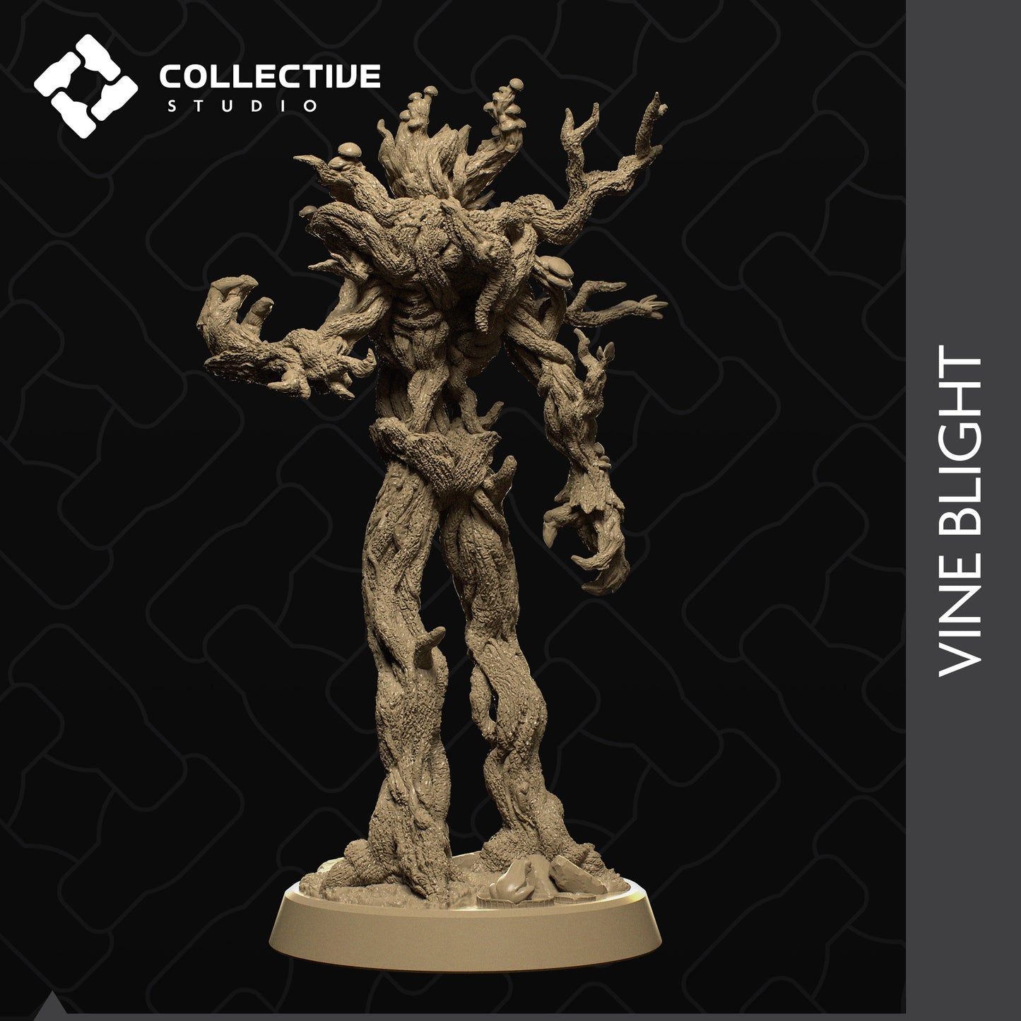 Vine Blight, Collective Studios | Dungeons and Dragons | Pathfinder | Table Top RPG | 3D Printed Model