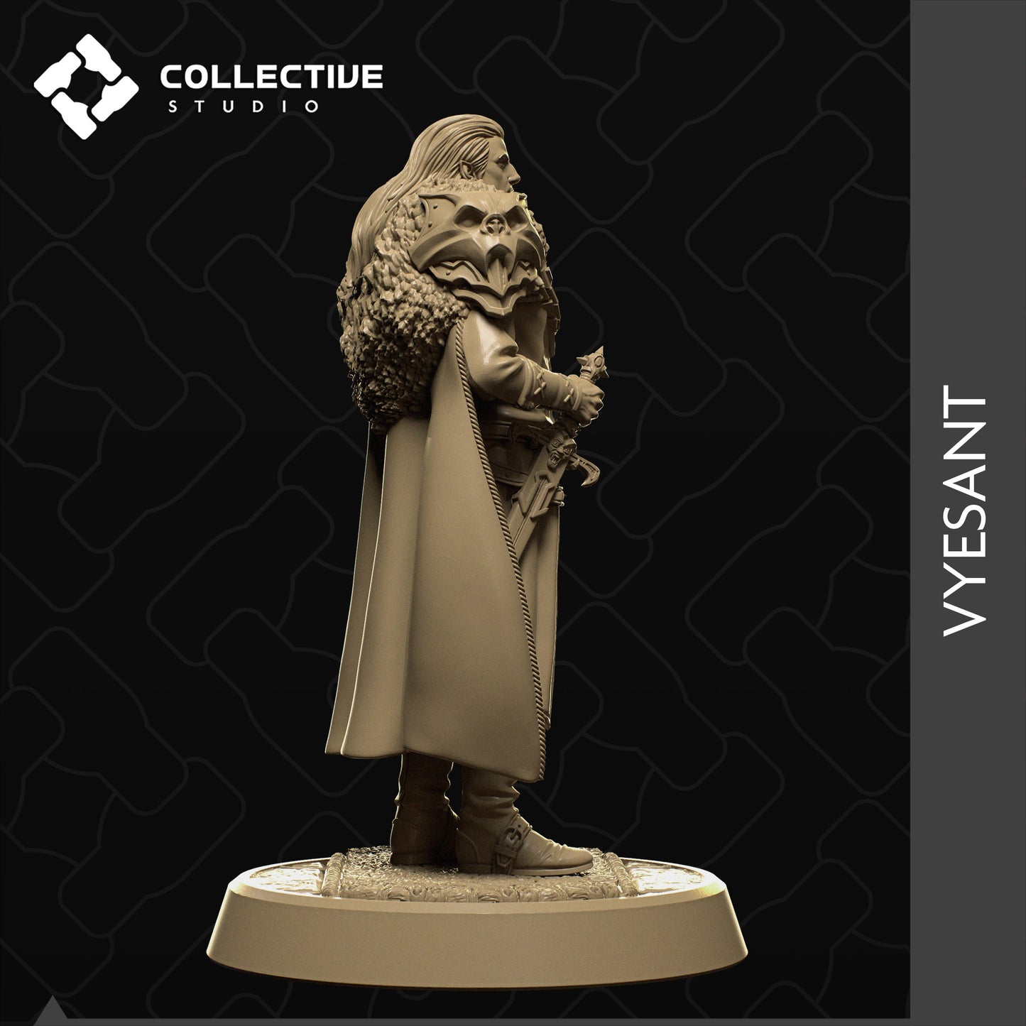 Vyesent, Collective Studios | Dungeons and Dragons | Pathfinder | Table Top RPG | 3D Printed Model