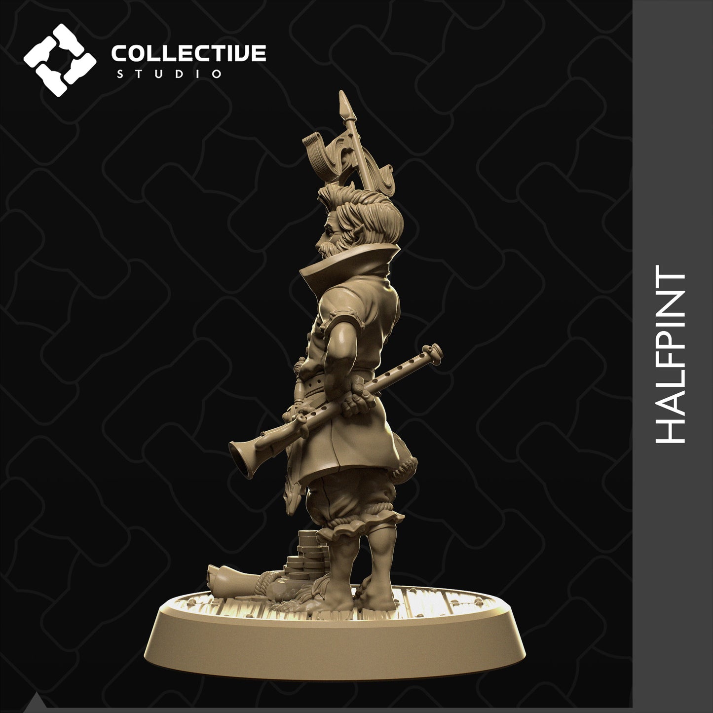 Half Pint, Collective Studios | Dungeons and Dragons | Pathfinder | Table Top RPG | 3D Printed Model