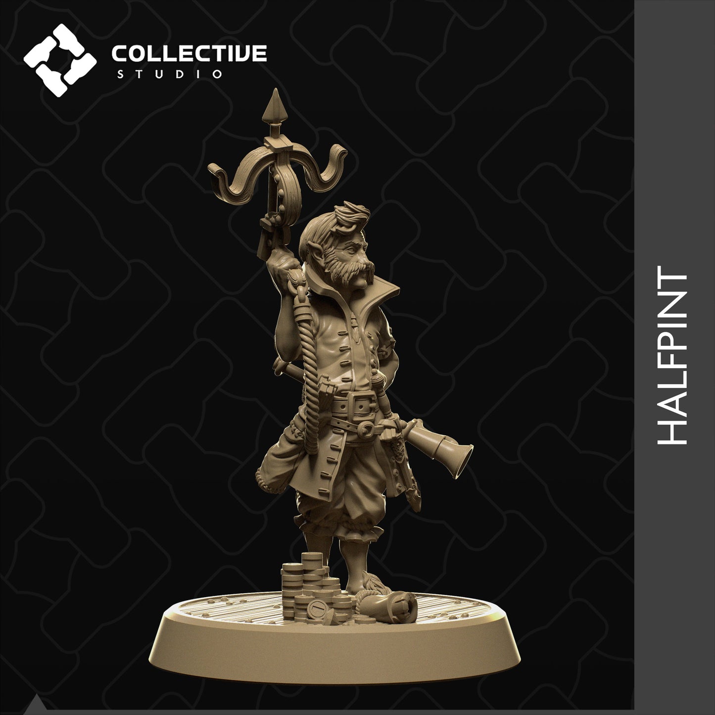 Half Pint, Collective Studios | Dungeons and Dragons | Pathfinder | Table Top RPG | 3D Printed Model