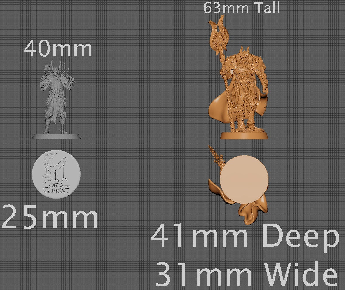 Garkan, Collective Studios | Dungeons and Dragons | Pathfinder | Table Top RPG | 3D Printed Model