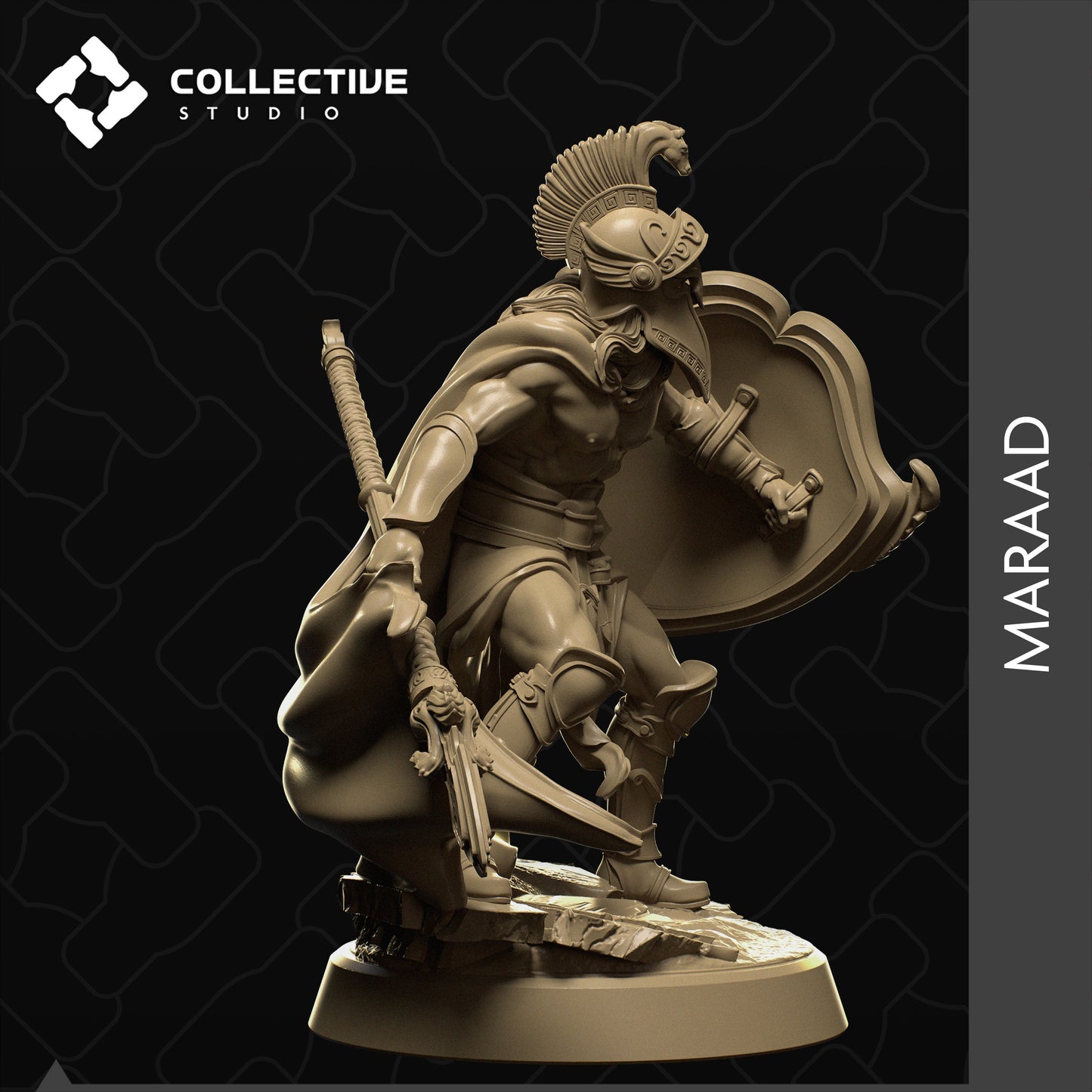 Maraad, Collective Studios | Dungeons and Dragons | Pathfinder | Table Top RPG | 3D Printed Model