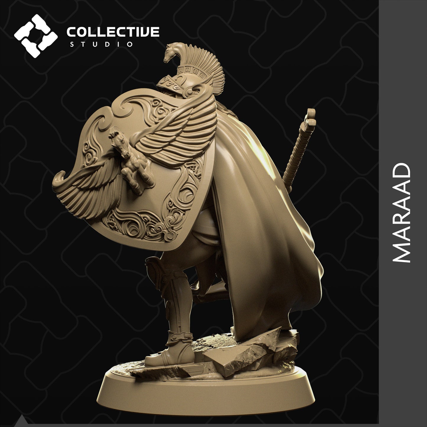 Maraad, Collective Studios | Dungeons and Dragons | Pathfinder | Table Top RPG | 3D Printed Model