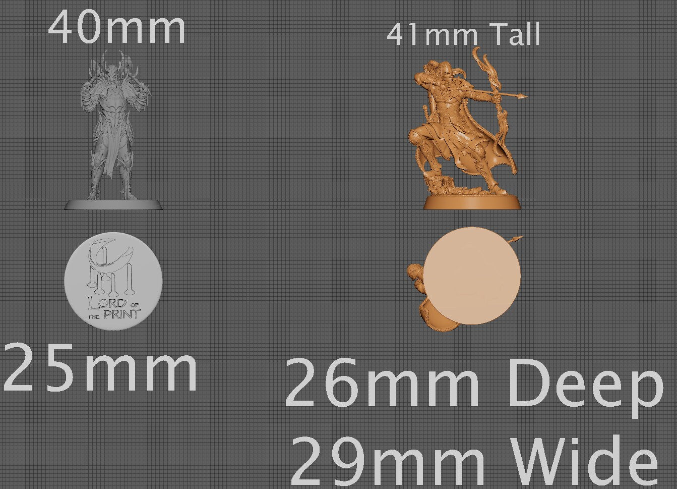 Elduin, Collective Studios | Dungeons and Dragons | Pathfinder | Table Top RPG | 3D Printed Model