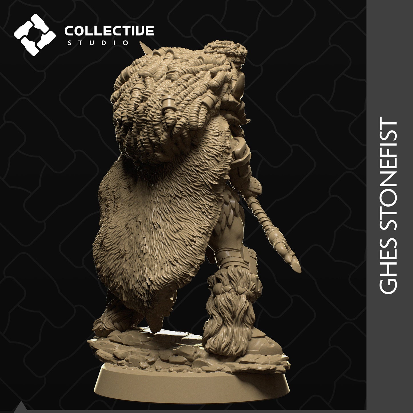 Ghes, Collective Studios | Dungeons and Dragons | Pathfinder | Table Top RPG | 3D Printed Model