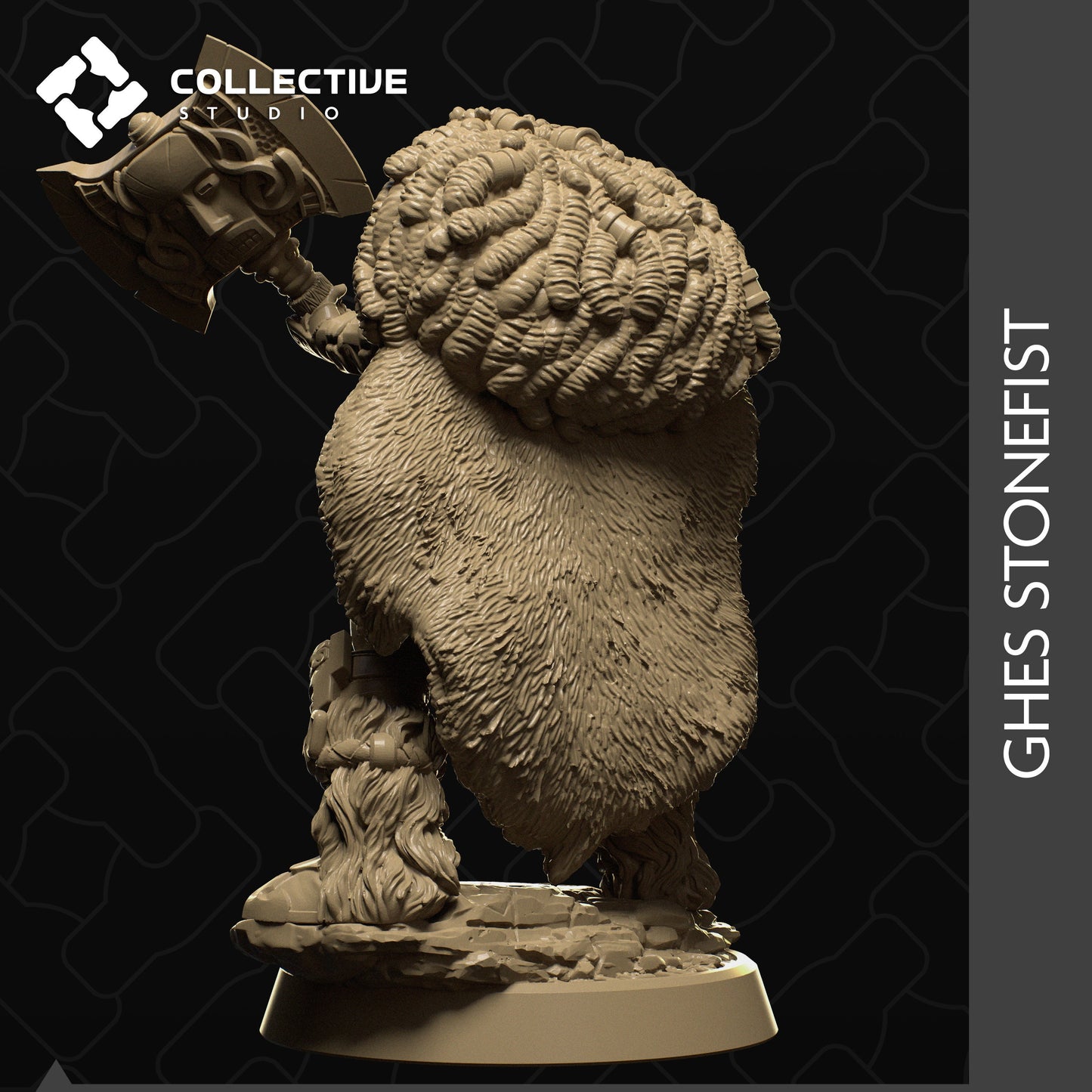 Ghes, Collective Studios | Dungeons and Dragons | Pathfinder | Table Top RPG | 3D Printed Model