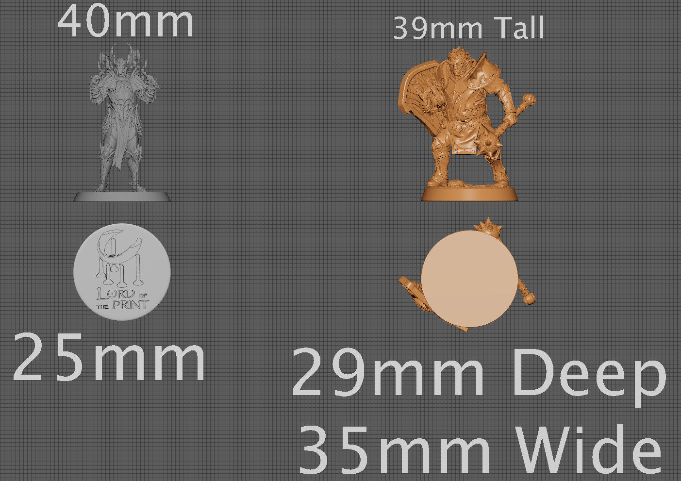 Oloven, Collective Studios | Dungeons and Dragons | Pathfinder | Table Top RPG | 3D Printed Model