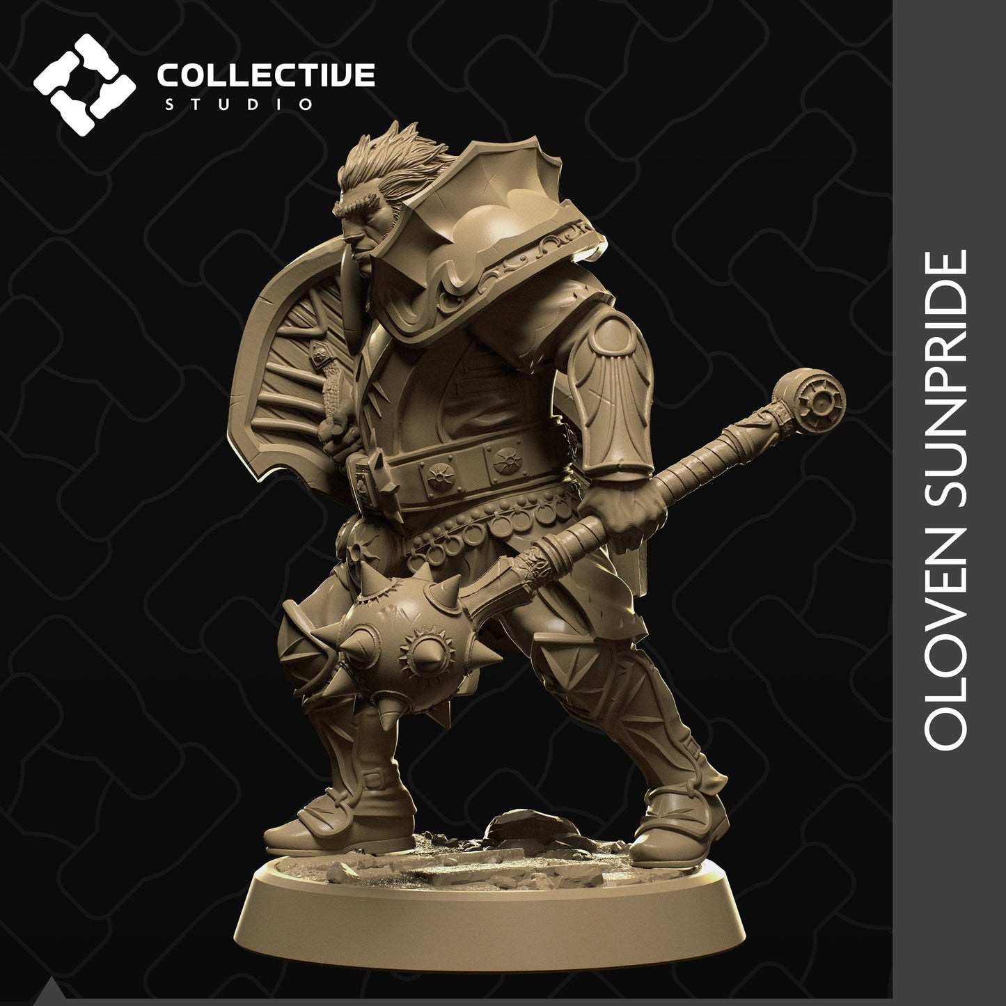 Oloven, Collective Studios | Dungeons and Dragons | Pathfinder | Table Top RPG | 3D Printed Model