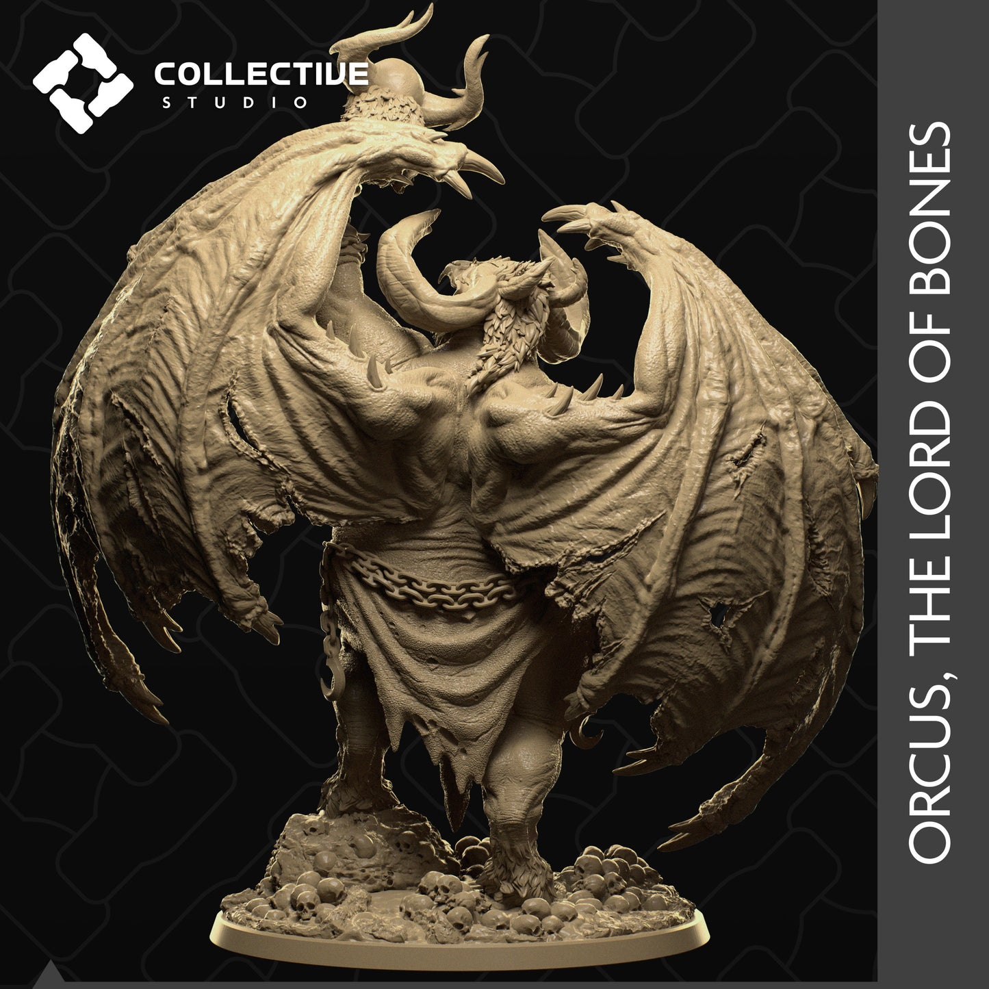 Orcus, Collective Studios | Dungeons and Dragons | Pathfinder | Table Top RPG | 3D Printed Model