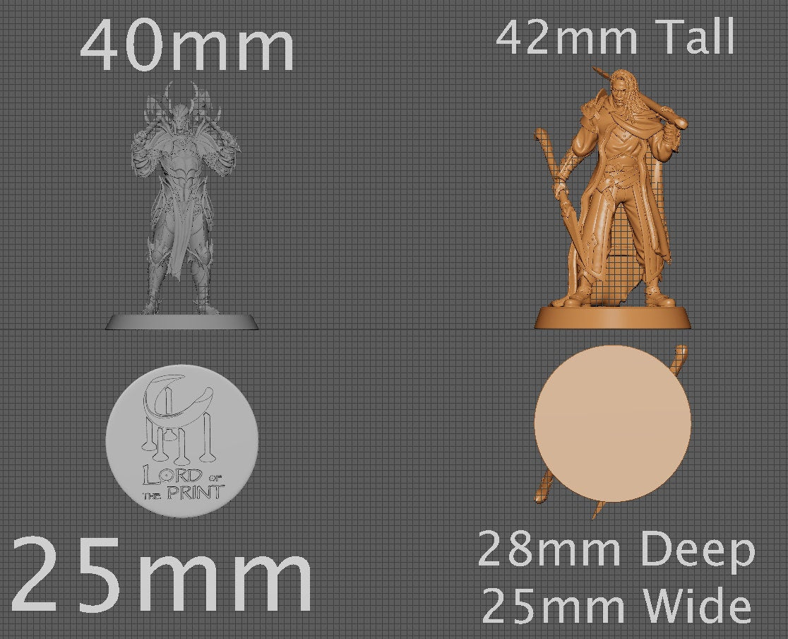Varyth, Collective Studios | Dungeons and Dragons | Pathfinder | Table Top RPG | 3D Printed Model