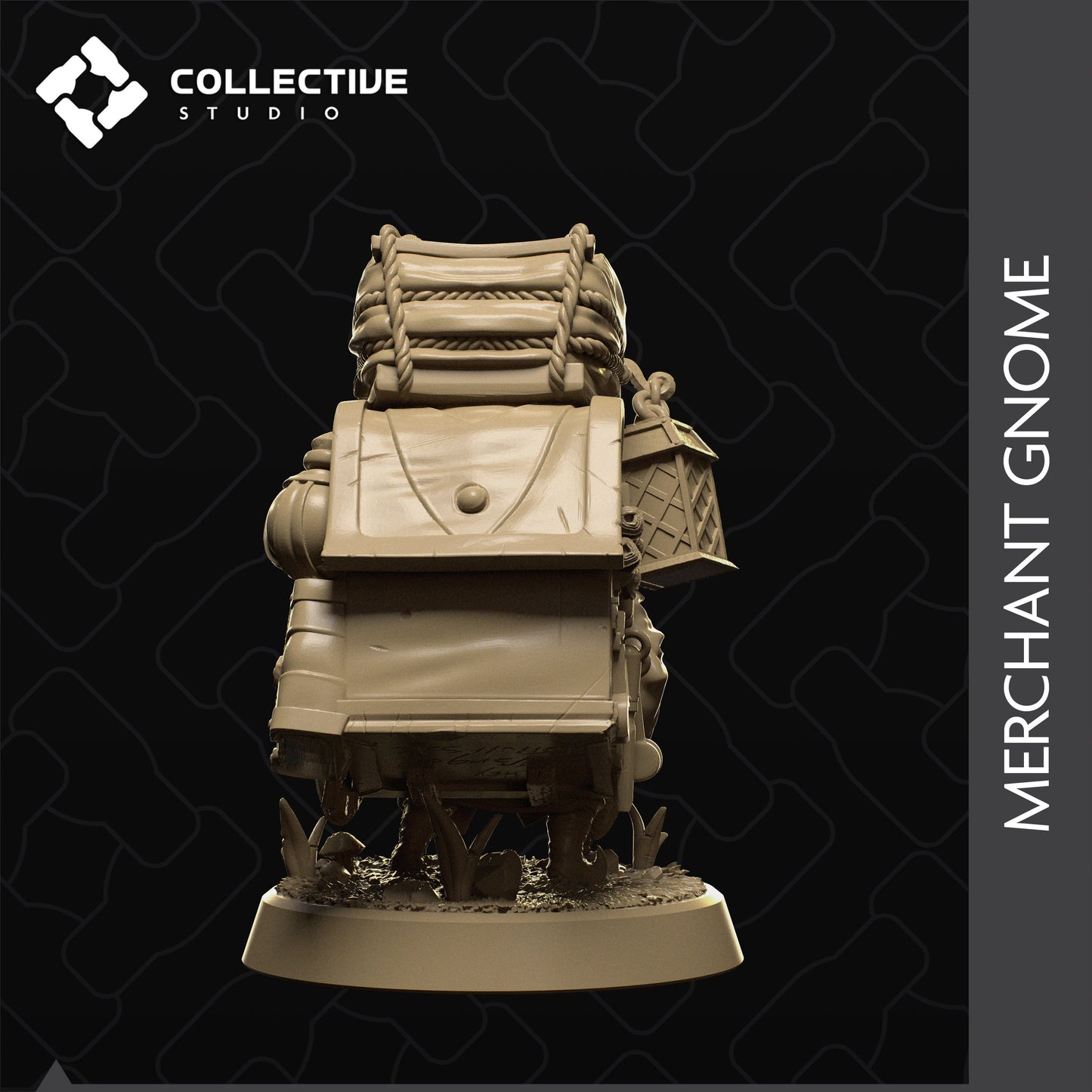 Dolber, Merchant Gnome, Collective Studios | Dungeons and Dragons | Pathfinder | Table Top RPG | 3D Printed Model