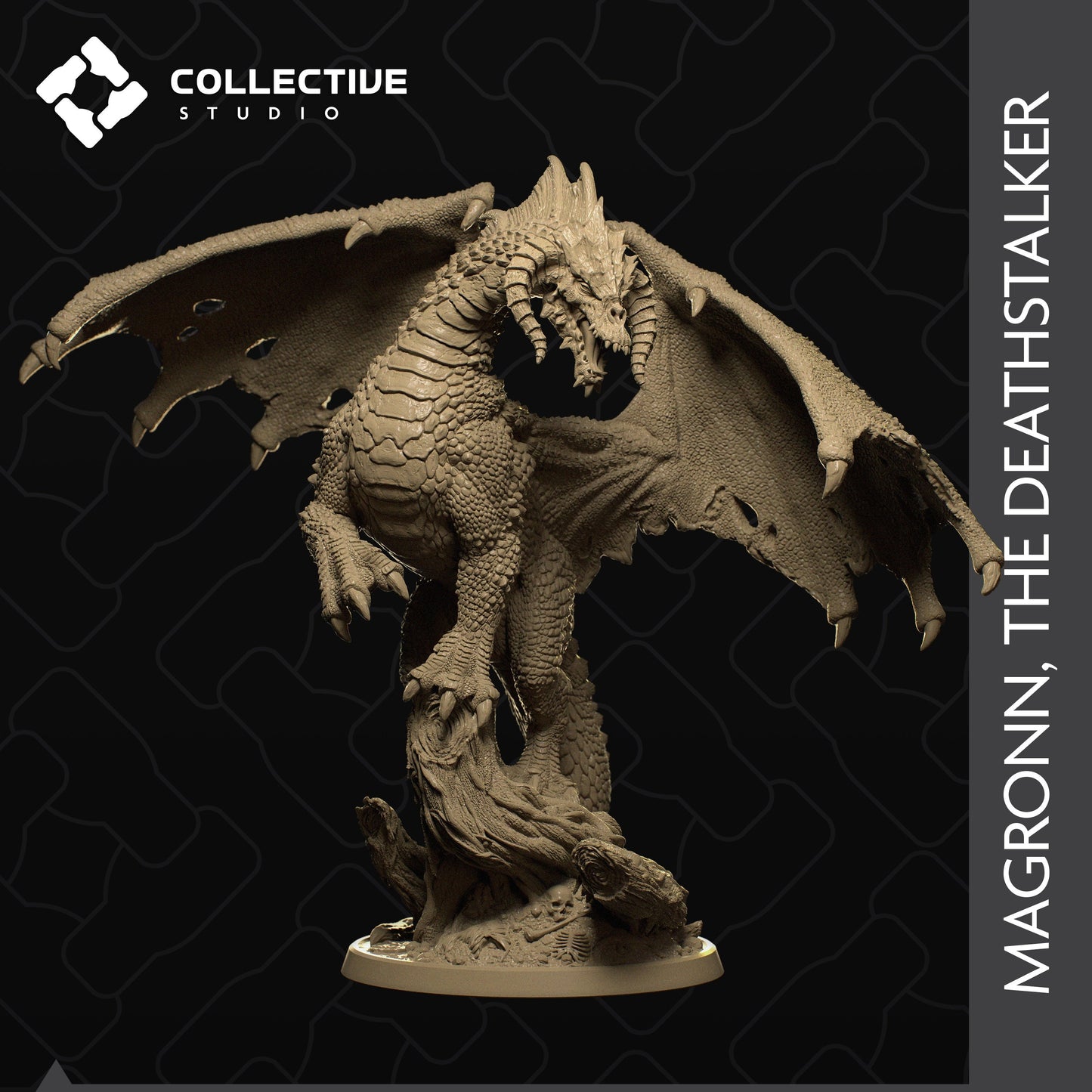 Magronn, Collective Studios | Dungeons and Dragons | Pathfinder | Table Top RPG | 3D Printed Model