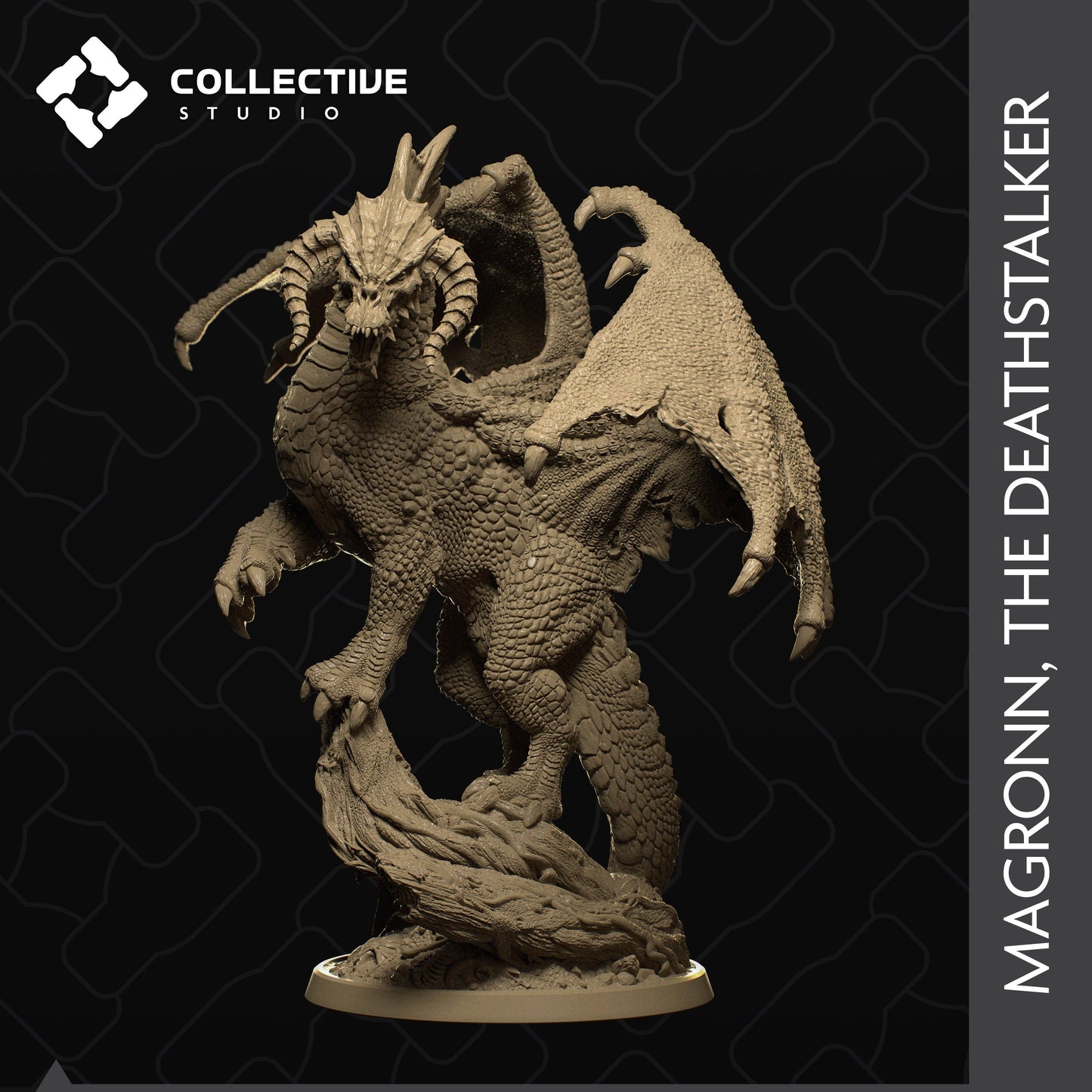 Magronn, Collective Studios | Dungeons and Dragons | Pathfinder | Table Top RPG | 3D Printed Model