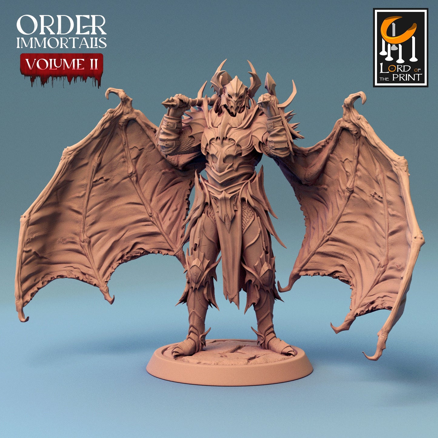 Evernight Soldiers Pack 2, Order Immortalis Vol.2, Lord of the Print | Dungeons and Dragons | Pathfinder | Table Top RPG | 3D Printed Model
