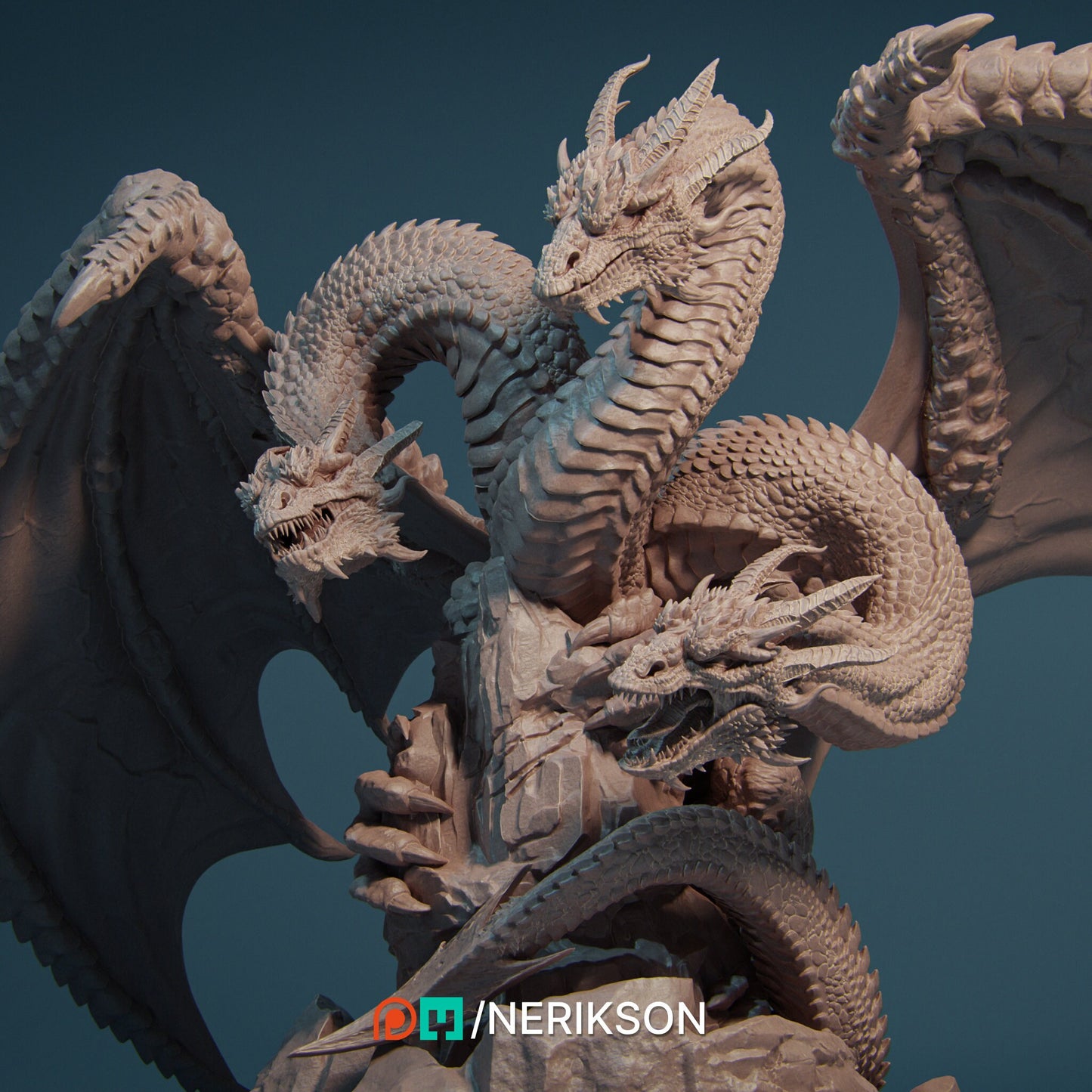 Smei, Elder Dragon, Ernest Nemirovsky | Dungeons and Dragons | Pathfinder | Table Top RPG | 3D Printed Model