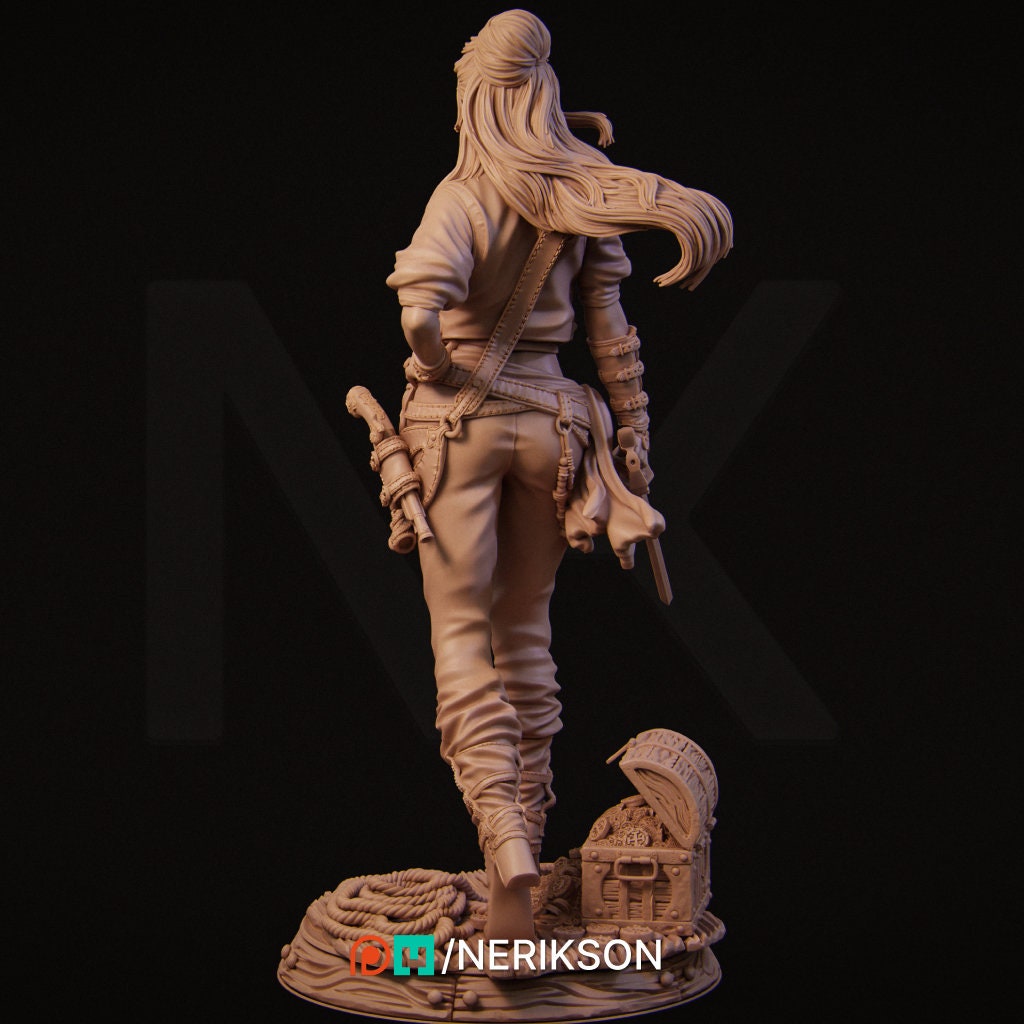 Mariana, Powerful NPC, Ernest Nemirovsky | Dungeons and Dragons | Pathfinder | Table Top RPG | 3D Printed Model