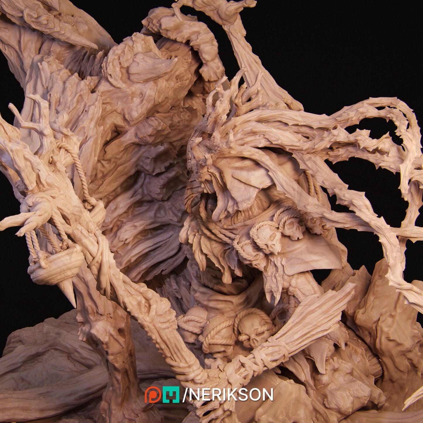 Famine, Mounted, Powerful NPC, Ernest Nemirovsky | Dungeons and Dragons | Pathfinder | Table Top RPG | 3D Printed Model