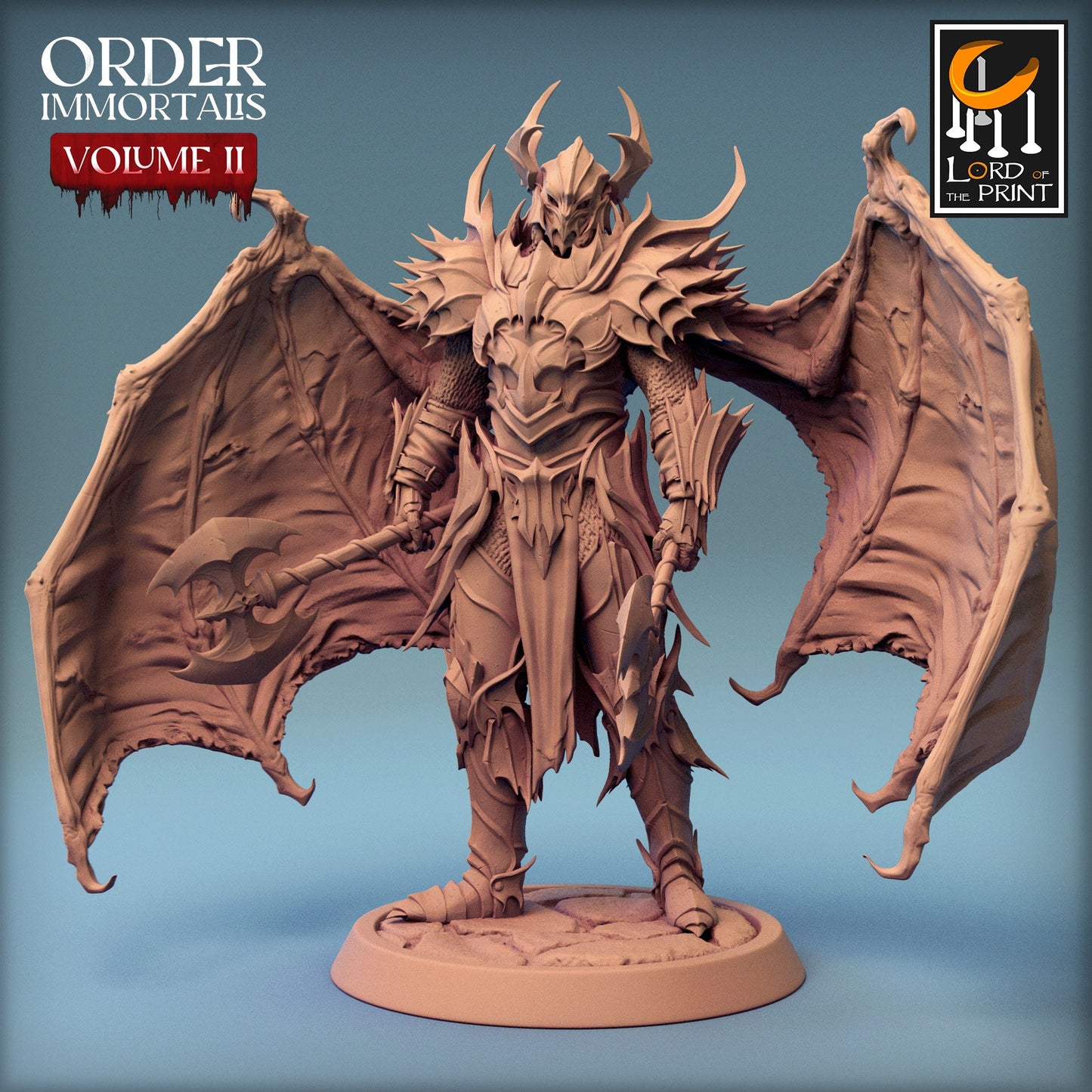 Evernight Soldiers Pack 1, Order Immortalis Vol.2, Lord of the Print | Dungeons and Dragons | Pathfinder | Table Top RPG | 3D Printed Model