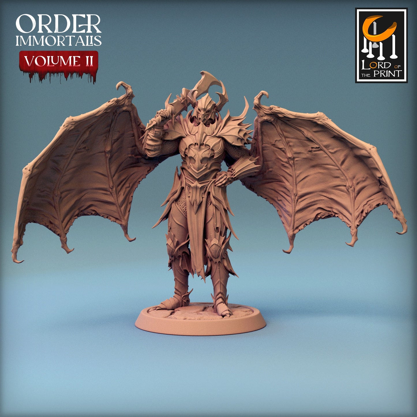 Evernight Soldiers Pack 1, Order Immortalis Vol.2, Lord of the Print | Dungeons and Dragons | Pathfinder | Table Top RPG | 3D Printed Model
