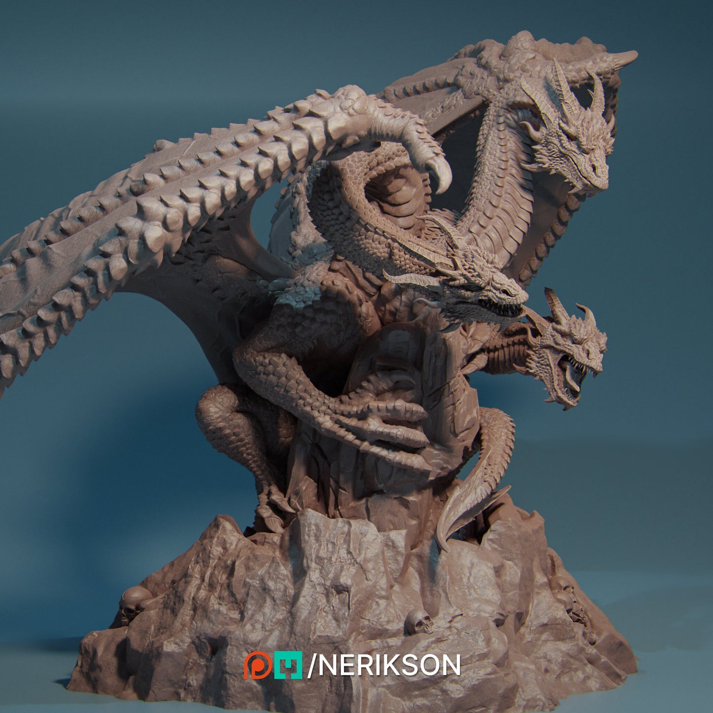 Smei, Elder Dragon, Ernest Nemirovsky | Dungeons and Dragons | Pathfinder | Table Top RPG | 3D Printed Model