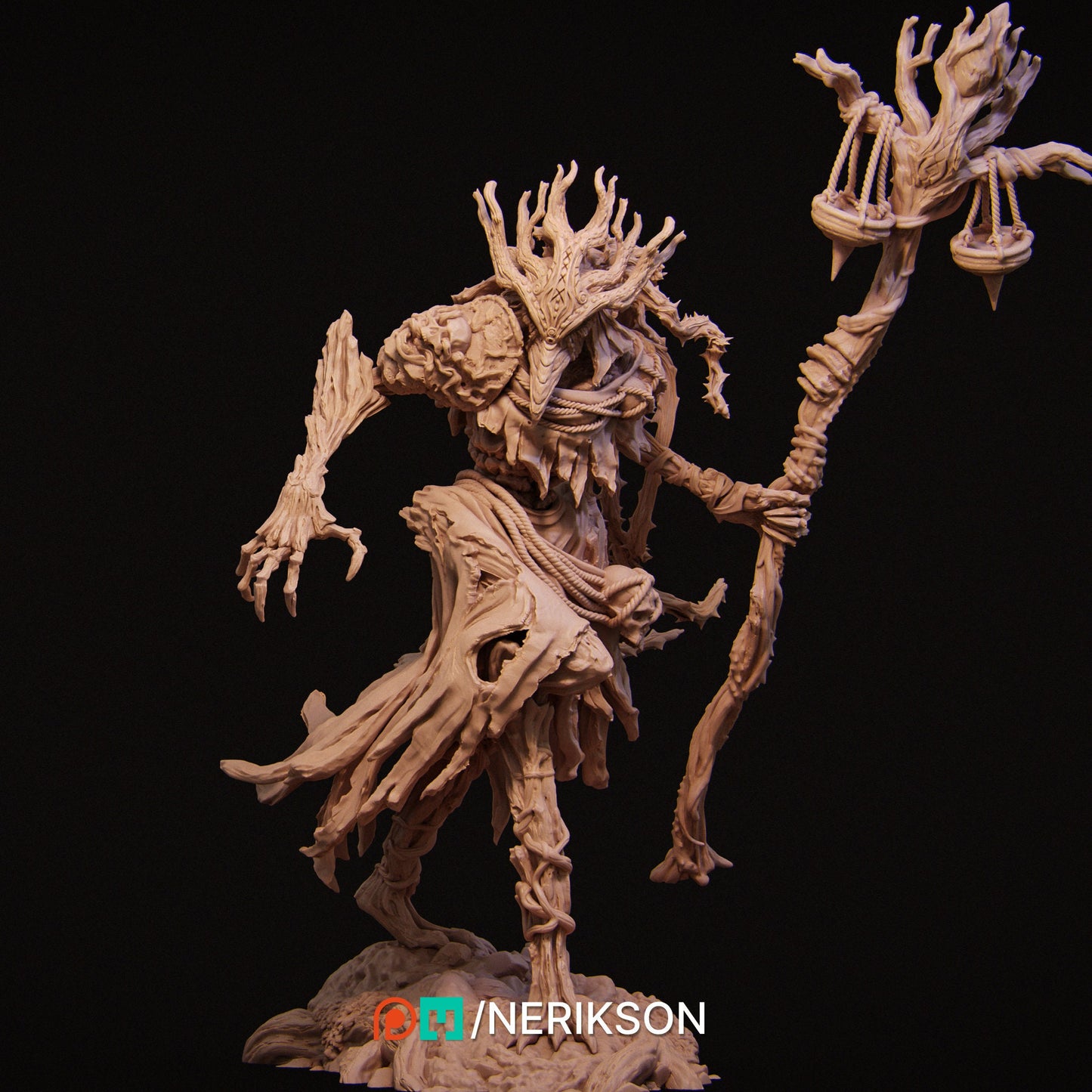 Famine, Powerful NPC, Ernest Nemirovsky | Dungeons and Dragons | Pathfinder | Table Top RPG | 3D Printed Model