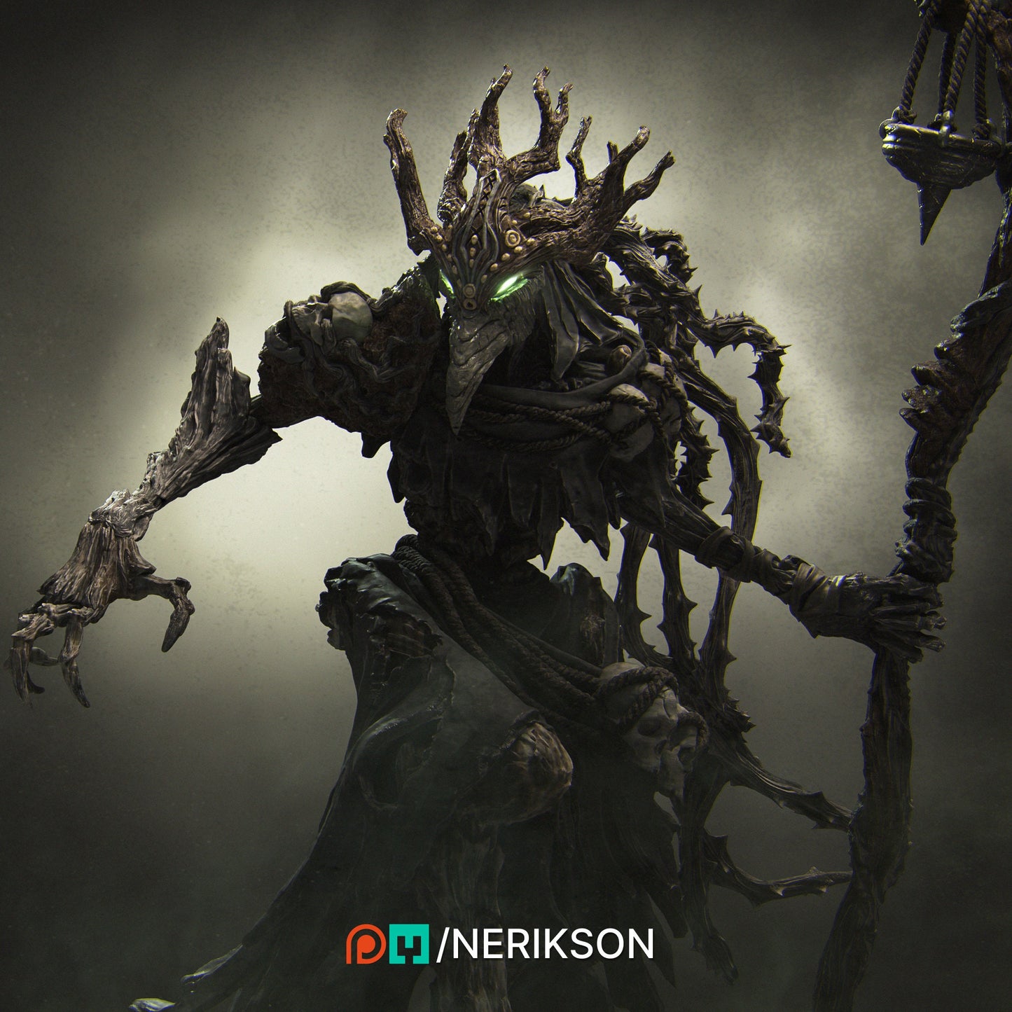 Famine, Powerful NPC, Ernest Nemirovsky | Dungeons and Dragons | Pathfinder | Table Top RPG | 3D Printed Model