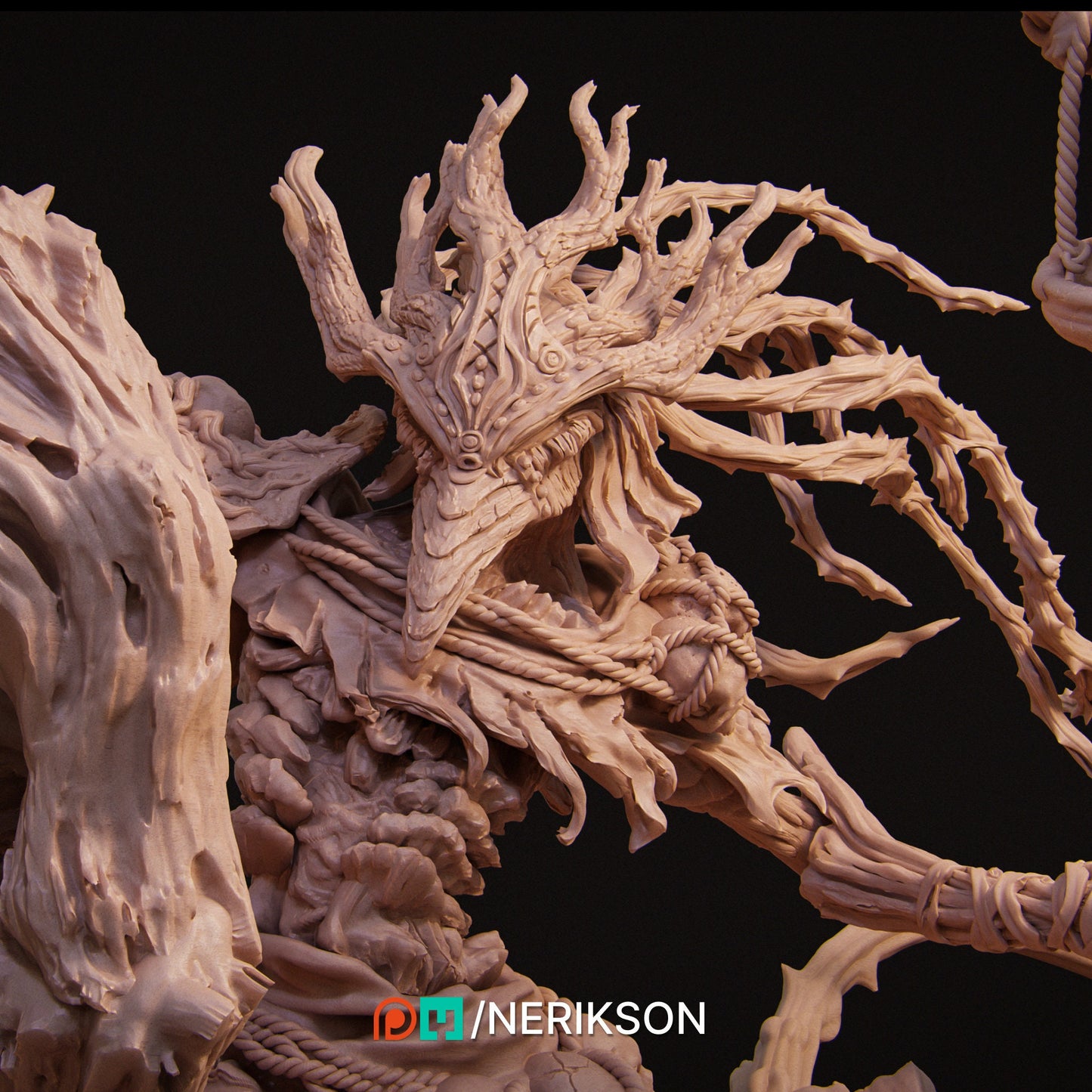 Famine, Mounted, Powerful NPC, Ernest Nemirovsky | Dungeons and Dragons | Pathfinder | Table Top RPG | 3D Printed Model