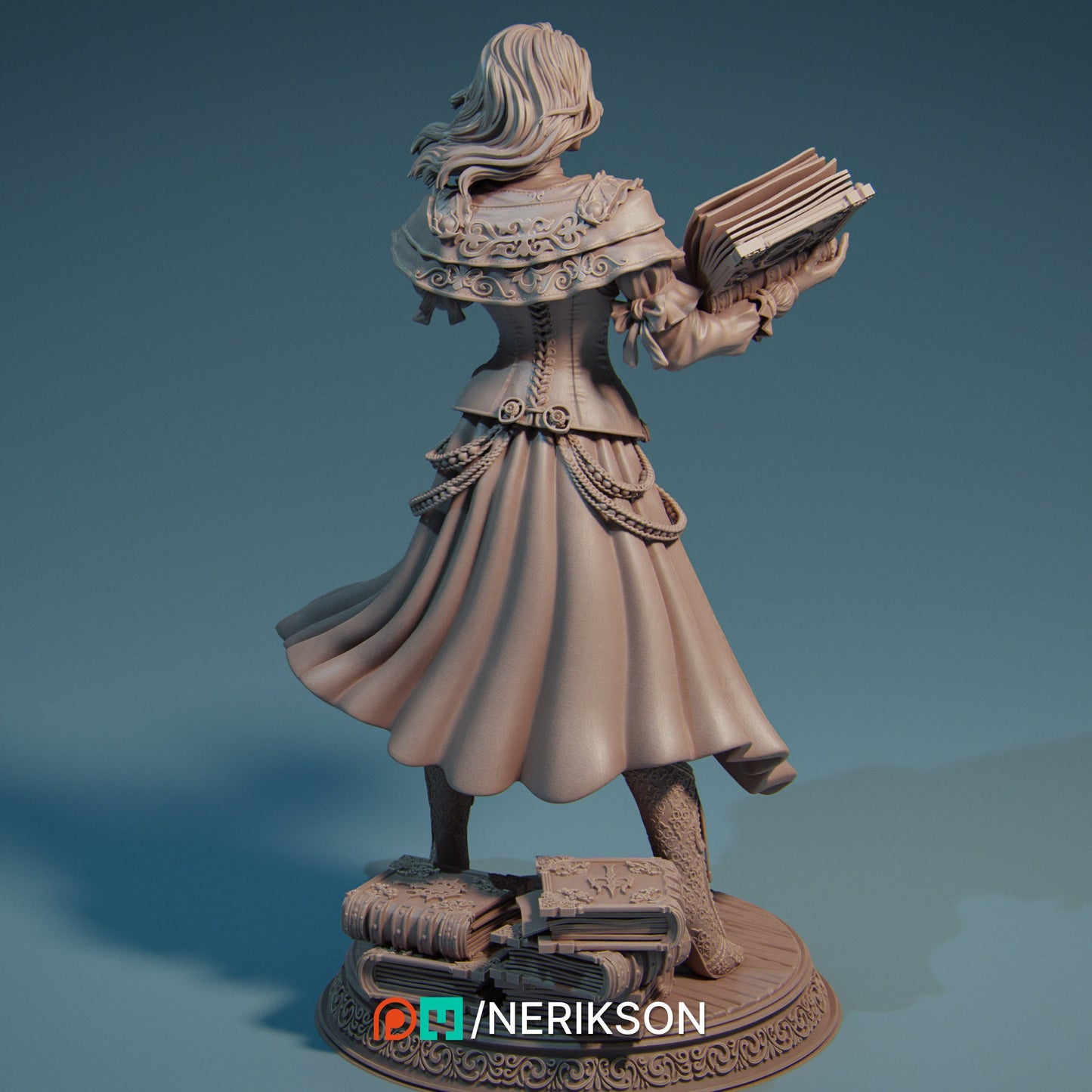 Orinthia the Librarian, Powerful NPC, Ernest Nemirovsky | Dungeons and Dragons | Pathfinder | Table Top RPG | 3D Printed Model