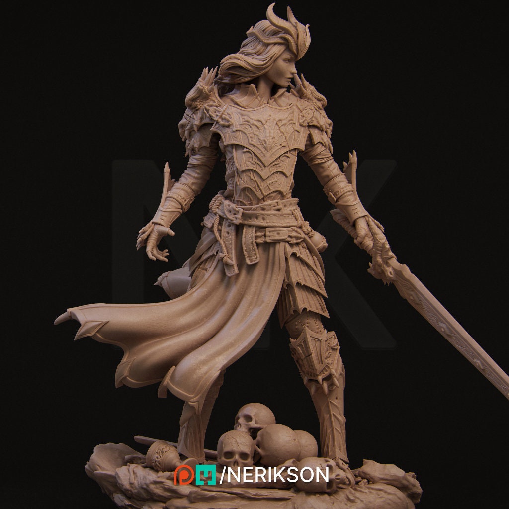 Alheera, Powerful NPC, Ernest Nemirovsky | Dungeons and Dragons | Pathfinder | Table Top RPG | 3D Printed Model