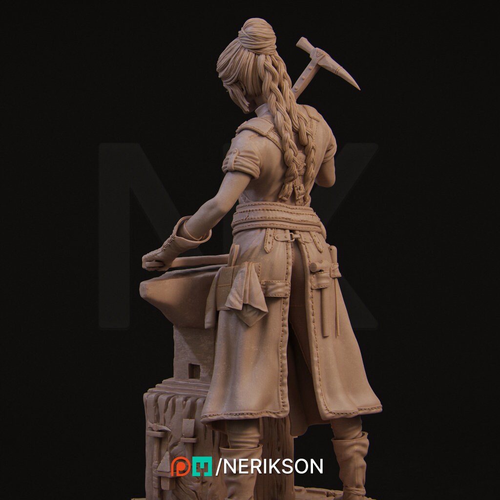 Lara, Powerful NPC, Ernest Nemirovsky | Dungeons and Dragons | Pathfinder | Table Top RPG | 3D Printed Model