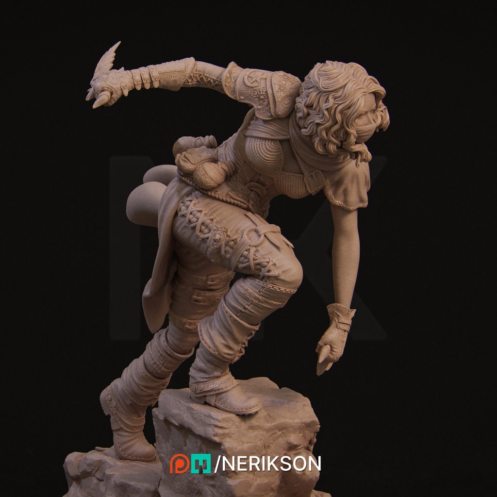 Enika, Powerful NPC, Ernest Nemirovsky | Dungeons and Dragons | Pathfinder | Table Top RPG | 3D Printed Model