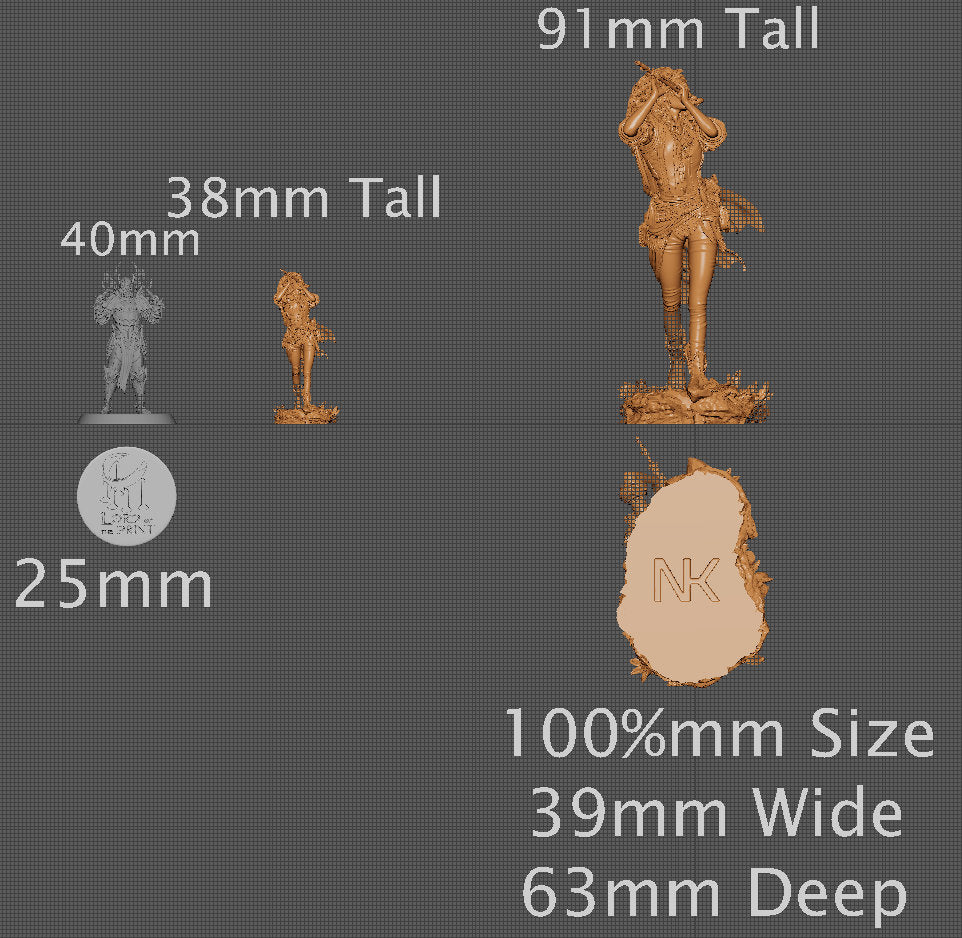 Initia, Powerful NPC, Ernest Nemirovsky | Dungeons and Dragons | Pathfinder | Table Top RPG | 3D Printed Model