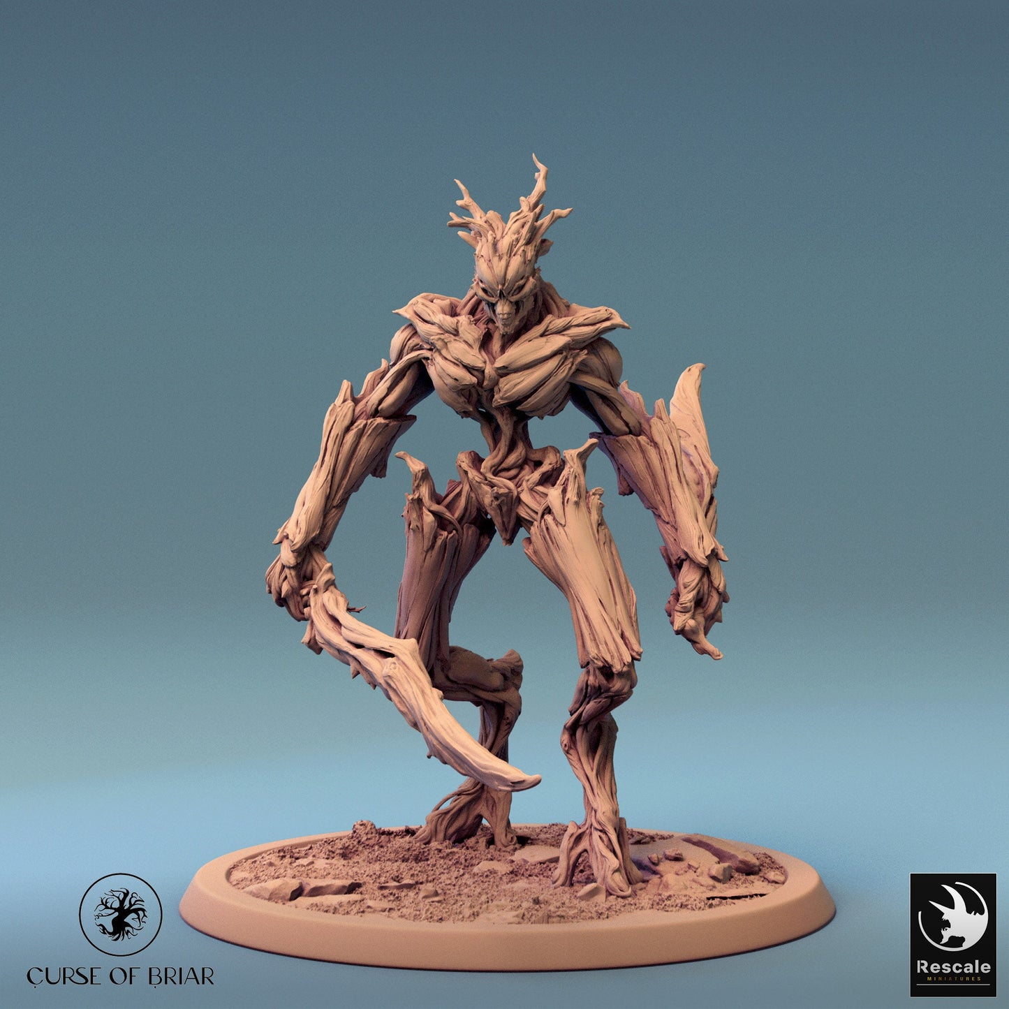 The Thickets, Pack 1, Rescale Miniatures | Dungeons and Dragons | Pathfinder | Table Top RPG | 3D Printed Model