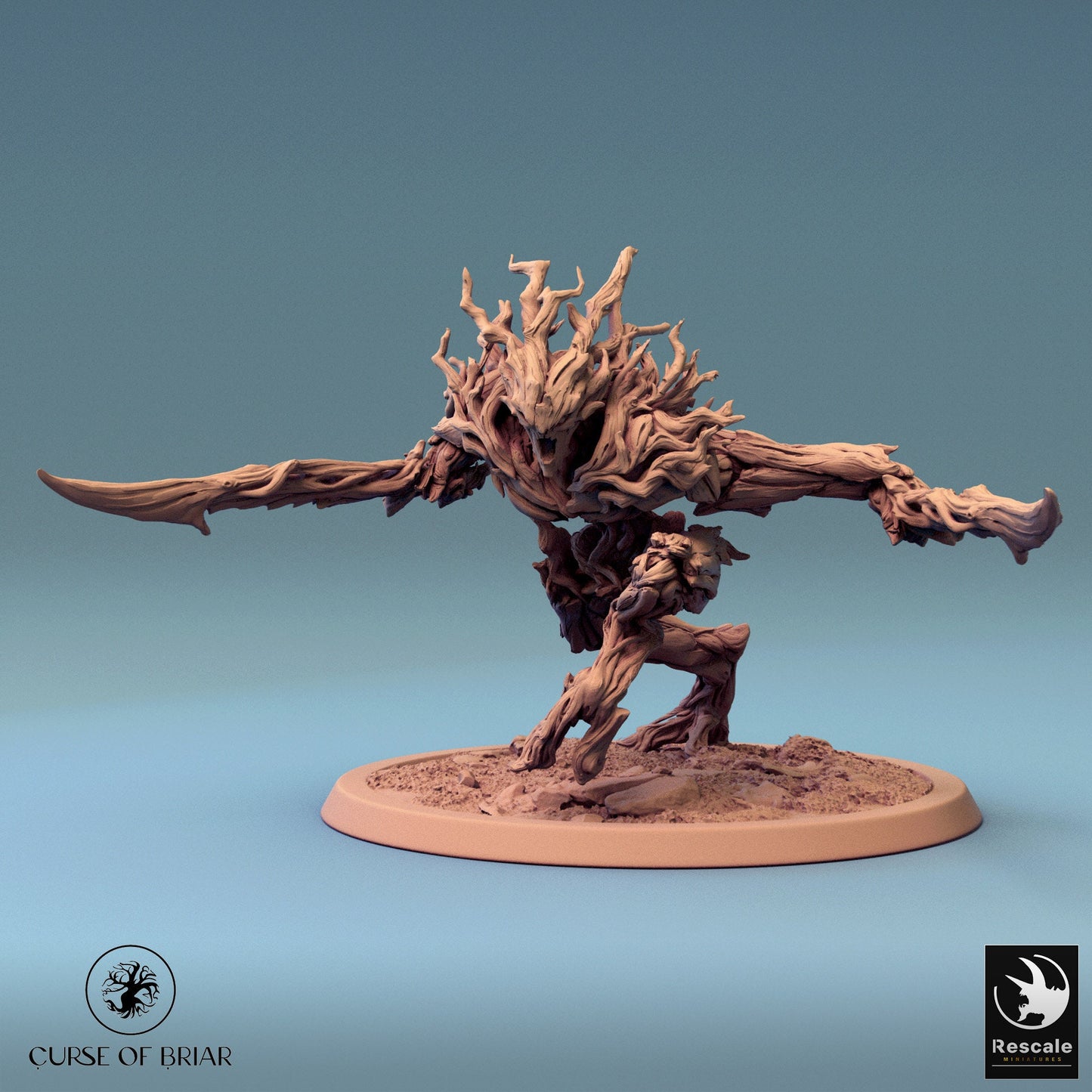The Treefolk, Pack 2, Rescale Miniatures | Dungeons and Dragons | Pathfinder | Table Top RPG | 3D Printed Model